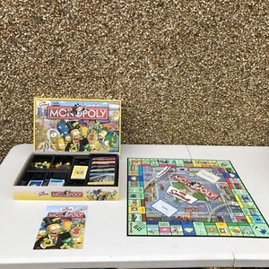 MONOPOLY THE SIMPSONS EDITION 2003 BY PARKER GAMES 8 COLLECTABLE PEWTER TOKENS - Picture 1 of 10