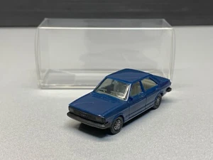 Audi 80 GTE berlina berlina 4 porte auto blu Herpa H0 1:87 - Foto 1 di 12