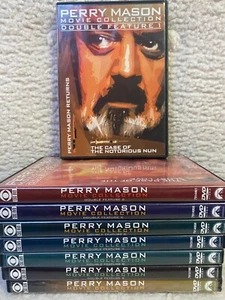 PERRY MASON: DOUBLE FEATURE 1/2/5/6/7/8/9/12 (16 TV Movies) [8 DVDs] FREE SHIP! - Picture 1 of 1