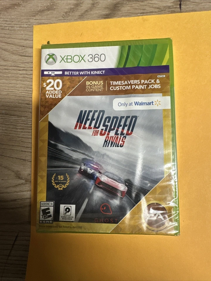 Need for Speed Rivals Microsoft Xbox 360 Wal*Mart Exclusive Brand New - Image 1 of 1