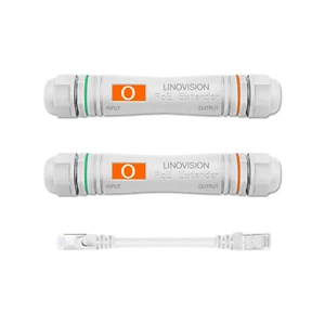 LINOVISION Long-Range Outdoor PoE Extender, Max 2600ft Transmission(2 pack) - Picture 1 of 10