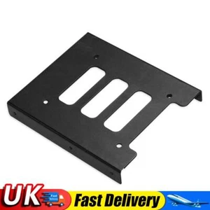 2.5 inch SSD HDD to 3.5 inch Mounting Adapter Bracket Hard Drive Holder Dock UK - Afbeelding 1 van 14