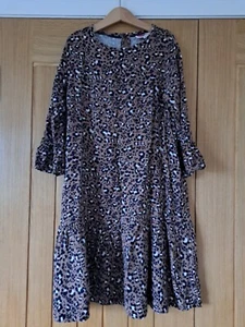 Boden girls dress age 11-12 years. Leopard Print Colour - Picture 1 of 4