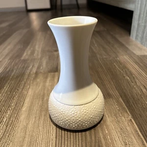Thomas Porzellan Vase weiß Teil Bisquitporzellan Relief - Bild 1 von 2