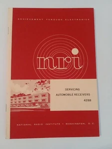 1973 National Radio Institute Servicing Automobile Receivers 42BB - Picture 1 of 6