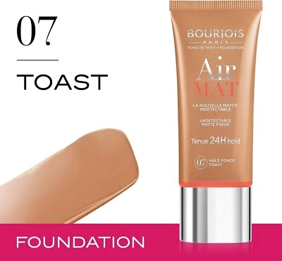 Bourjois Air Matt 24H Grundierung Teint T07 Hale Dunkel 30 ML - Bild 1 von 2