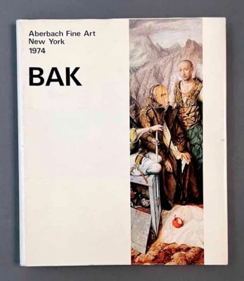 SAMUEL BAK Surrealism Art Catalog SIGNED NUMBERED 2/200 Aberbach New York 1974 - Imagem 1 de 4