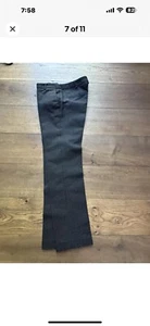 CHANEL Black Pants with Tiny Silver Polkadot Size F/38 US/4 - Picture 1 of 5