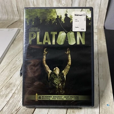 Platoon (DVD, 1986 Widescreen) New Factory Sealed - Image 1 of 3