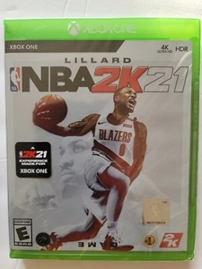 NBA 2K21 Basketball Video Game Xbox One - LILLARD Cover NEW Sealed - Picture 1 of 3