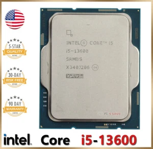 Intel Core i5-13600 CPU SRMBS Max 5 GHz 14-Cores LGA-1700 Desktop Processor - Picture 1 of 2