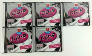 Lot de 5 CD-R Data 700Mb 80 Min 52x Neufs Envoi rapide et suivi - Picture 1 of 2