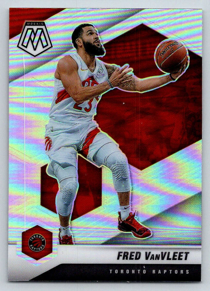 2020-21 Panini Mosaic Silver #57 Fred VanVleet (ref Y00875) - Image 1 of 2