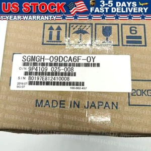 NEW In Box Yaskawa SGMGH-09DCA6F-OY SGMGH-09DCA6F-0Y AC Servo Motor - Picture 1 of 11