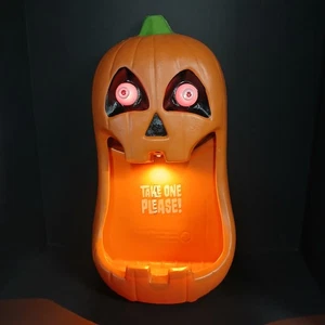 Molde soplador de cuenco de caramelo Gemmy 2022 animado Halloween 20" Whimsy Jack-O’-Lantern - Imagen 1 de 8