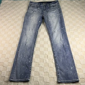 Salvage Supply Co Havoc Straight Slim Fit Jeans Distressed Denim Men's Size 33 - Picture 1 of 21