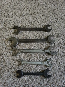 Lot of 5 VTG/Antique Collectable Wrenches Drop Forged (3) Barcalo Buffalo (2) - Picture 1 of 8
