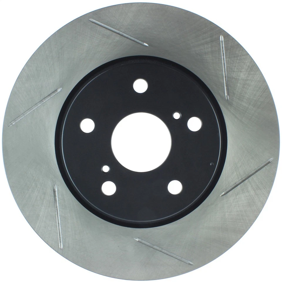StopTech 126.44040SL Front Left Slotted Brake Disc Rotor for 86-92 Toyota Supra - Image 1 of 4