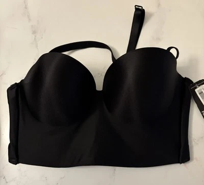 Felina Women's Essentials Longline Convertible Strapless Bra - Bare-36C Black - Image 1 of 4