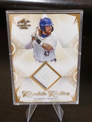 2023 Leaf Trinity Mega Box Rookie Relics Tommy White #RR-2 (MEM, RC) - Image 1 of 2