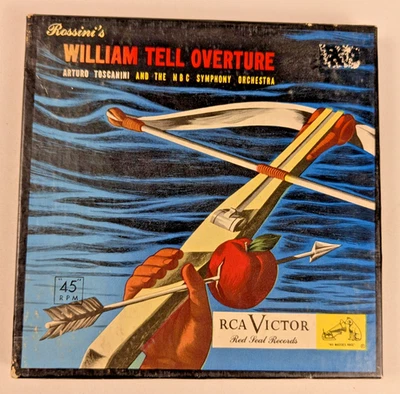 45 RPM Victor - Rossini's William Tell Overture Arturo Toscanini Box Set - L1 - Image 1 of 4