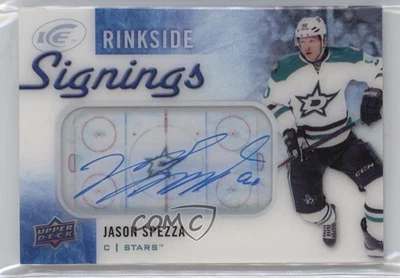2015-16 Upper Deck Ice Rinkside Signings Jason Spezza #RS-JS Auto - Image 1 of 2