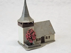 KIBRI B-8006 Spur N DORFKIRCHE SERTIG fertig gebaut SAMMLER VINTAGE MODELLBAHN  - Bild 1 von 6