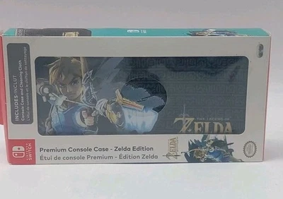 Legend of Zelda Breath Of The Wild Nintendo Switch Estuche de Transporte Tiendas 14 Juegos Foto 1 de 4