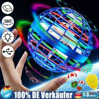 Hover Ball Fliegender Ball LED Spinner Ball Flying Orb Kinder Drohnenspielzeug - Bild 1 von 4