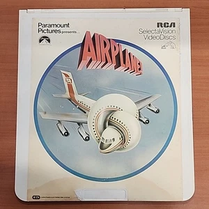 Flugzeug CED Videodisc Paramount Pictures RCA SelectaVision Film 1981 - Bild 1 von 2