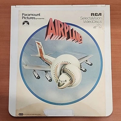 Airplane CED Videodisc Paramount Pictures RCA SelectaVision Movie 1981 - Image 1 of 2