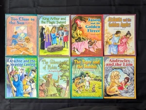 Lot Of 8 Alan Trussell-Cullen Books - Dominie Myths & Legends Arachne Atalanta - Bild 1 von 18