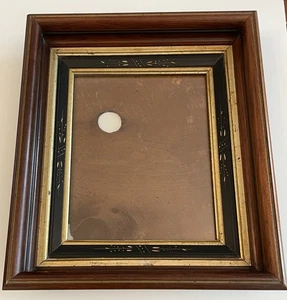 Antique Walnut Picture Frame  8" x 10" - Picture 1 of 6