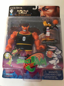 1996 Space Jam Daffy Duck vs Pound with Sky Duck Bouncer Playmates Vintage NEW