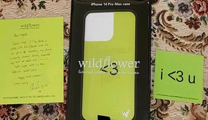 Charli XcX iPhone 14 Pro Max Wildflower Green Phone Case  Brat - Photo 1 sur 5