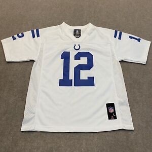 Indianapolis Colts Andrew Luck NFL Football Home Jersey Youth Size Large 14/16