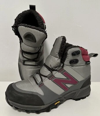 New Balance Botas Primaloft Mujer US 7 B Suelas Vibram Invierno Senderismo Gris Zapatos Foto 1 de 4