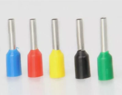 VE0508 7508 1008 1508 2508 Wire Crimp Connector Insulated Cord Pin End Terminal  - Image 1 of 4