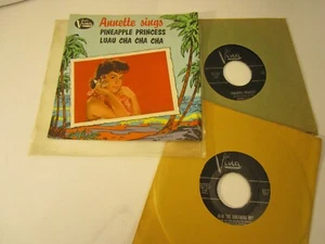 Annette: Pineapple Princess Original 45 mit Bildhülle 1960 CN24 - Bild 1 von 2