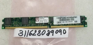 512MB 1RX8 PC3200R DDR-400MHZ 64X8 184PIN VLP ECC REGISTERED 73P5124 - Picture 1 of 1