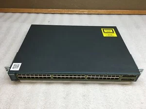 Cisco Catalyst 2950 Series WS-C2950G-48-EI 48-Port Ethernet Switch with Rack Ear - Picture 1 of 8