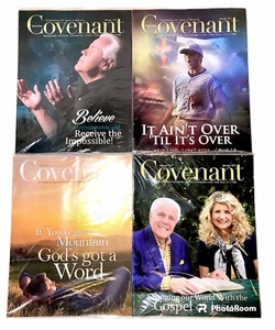 Voice Of The Covenant Christian Magazines 2013 Jesse Duplantis 4 Issues Unopened - Picture 1 of 4
