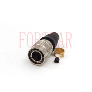 Hirose 4pin Male Plug Connector HR10A-7P-4P(73) Industrial VAT Camera Plug - Picture 1 of 10