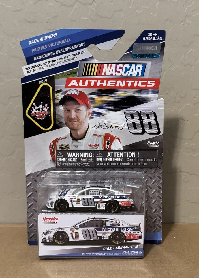 Dale Earnhardt Jr 2014 Pocono Win #88 NASCAR Authentics Michael Baker 1 64