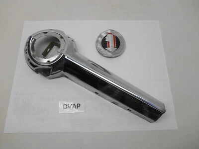 Cantidad (1) NOS 1942 Pontiac parrilla central y emblema. Streamliner, torpedo (DVAP) Foto 1 de 4