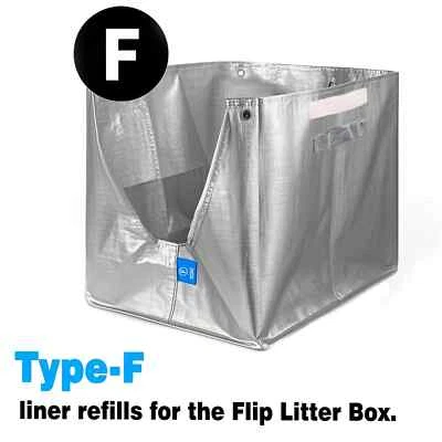 Liner F kompatibel mit Modkat Flip Katzentoilette - wiederverwendbare Einlagen für Flip Katzentoilette - Bild 1 von 4