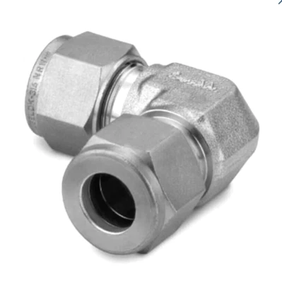 12mm Tube 316ss Elbow Union Fitting Swagelok SS-12M0-9 - Image 1 of 2