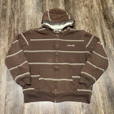 Y2K Oneill Surf шерпа с подкладкой в полоску куртка размер большой - Изображение 1 из 3