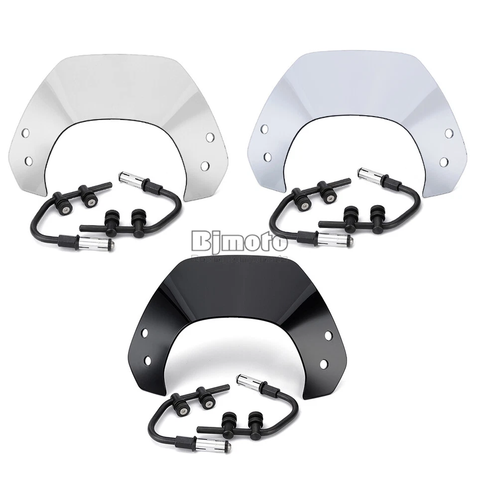 ABS Windshield Windscreens Wind Deflector For Vespa Sprint 150 2016-2023 Foto 1 de 4