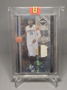 2010-11 Panini Limited Banner Season 09-10 #3 Carmelo Anthony Patch Auto 1/1 - Picture 1 of 3